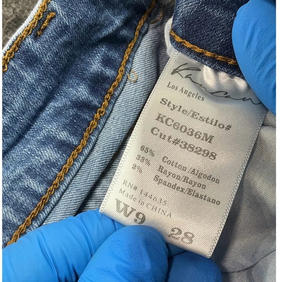 KanCan Denim Blue Women's Shorts - Picture 4 of 4